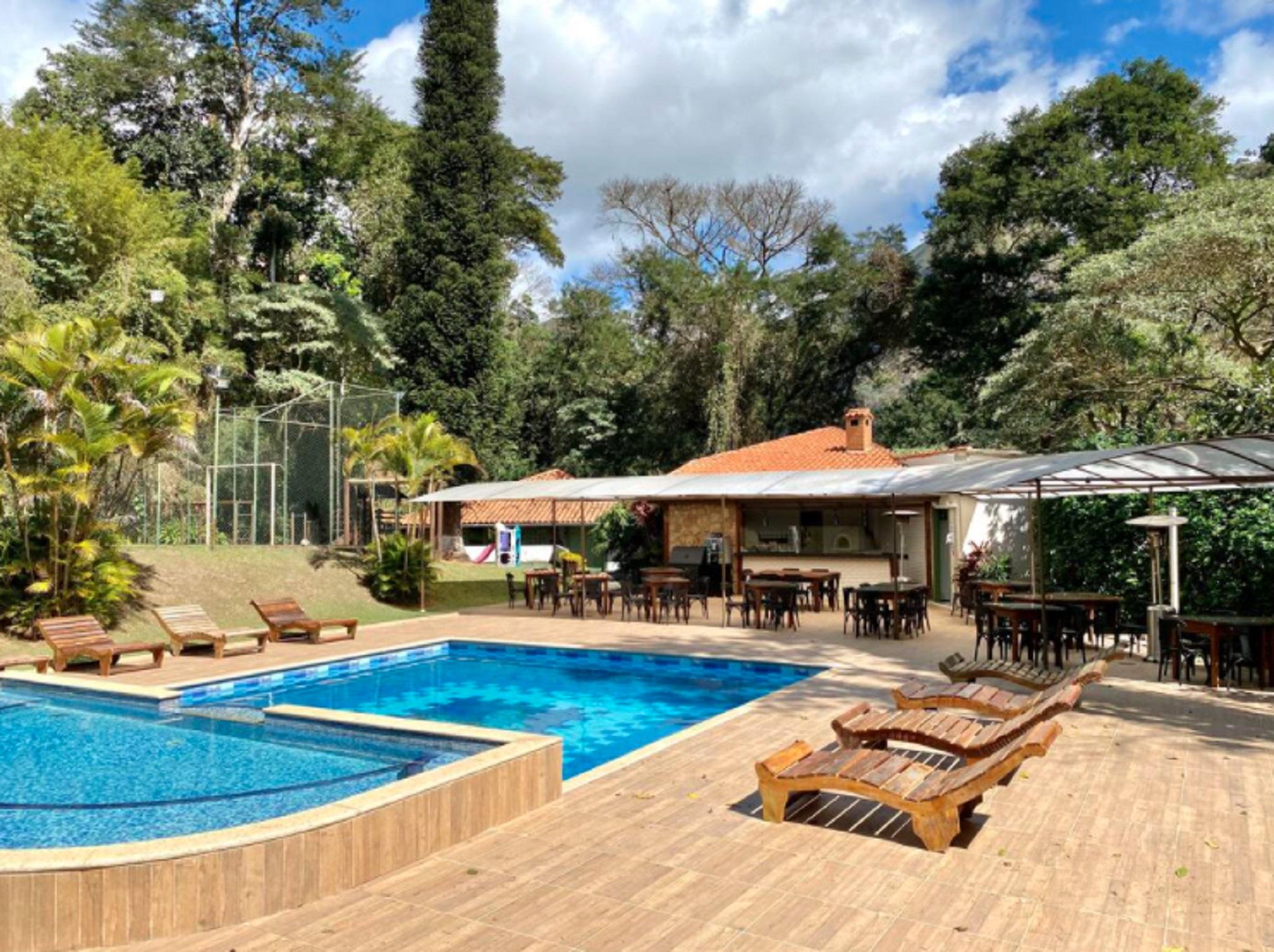 Hotel Vila Bavaria Petropolis Cascatinha エクステリア 写真